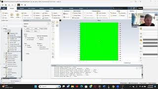 Ansys Fluent: Flow around a stationary and rotating cylinder. Plotting drag and lift coefficients.