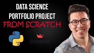 Data Science Portfolio Project From Scratch | Building a YouTube Data Dashboard with Streamlit