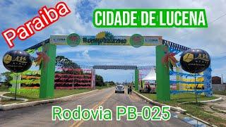 Chegando a Lucena Via PB-025 - Litoral Norte da Paraíba