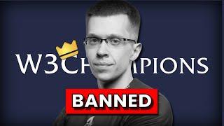 Happy got banned on W3Champions