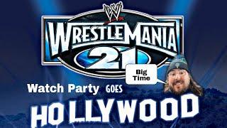 Wrestlemania 21 Watch Party #live #wwe #wrestling #reaction