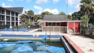 Exploring The Abandoned & Creepy Hotel I Used To Work At - Kissimmee Florida Hwy 192 Tourist Area