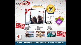 uvision 40 inch smart Android led tv fetures and specifications