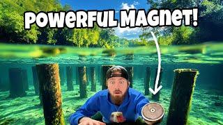 You Won’t Believe What’s Magnetic Hidden at the Bottom of the River! (Magnet Fishing)