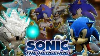 ABM: Sonic Vs Silver !! SONIC 06 Gameplay Match!! HD