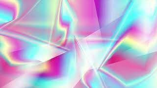 Abstract Glass Polygonal Design Screensaver 4K