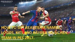 Pro Evolution Soccer 2017 - How to get real teams, kits and Bayern Munchen Team