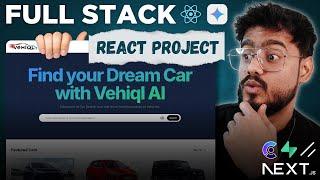 Full Stack React Project ( AI Car Marketplace ) - Next JS, Tailwind, Gemini AI, Prisma, Shadcn UI 