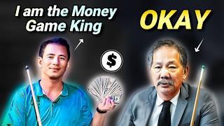 World's Best Money Game PLAYER Thinks He Can Intimidate Old EFREN REYES