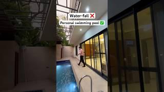 Personal swimming pool design for your house️ #luxuryhome #home #interiordesign #realestate
