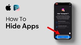 How to Hide Apps on iPhone iOS 18! (New Method)