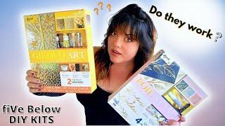 I tried 3 DIY craft kits from five below!! Do they work? YOU DECIDE???