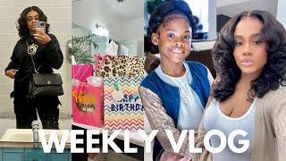 Weekly Vlog! Getting my life together + New me + Birthday Gifts + Just a regular mom of 4