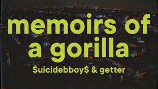 $UICIDEBOY$ - MEMOIRS OF A GORILLA [Lyrics] "ruby leveled up"