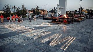 Свеча памяти. В Орехово-Зуевском округе почтили память погибших в ходе Великой Отечественной войны.