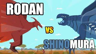 Rodan vs Shinomura | MonsterVerse Kaiju Tournament | Kaiju Animation