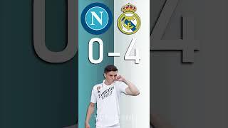 Napoli vs Real Madrid : UEFA Champions League Score Predictor - hit pause or screenshot