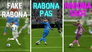 FAKE RABONA, RABONA PAS VE RABONA ŞUT NASIL YAPILIR?  EFOOTBALL 2025 MOBİLE