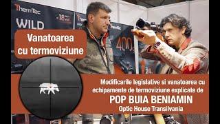 Vanatoarea cu termoviziune - Specialistii de la Optic House Transilvania la Hunting Moldavia 2024