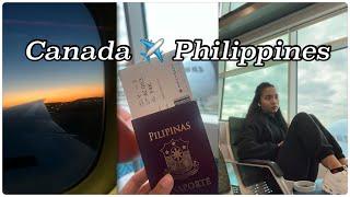 Travelling alone to the Philippines  | CanadaJourney | BeltranFam