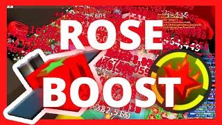 ROSE FIELD BOOST *WITH ZANPREZ* | Roblox Bee Swarm Simulator