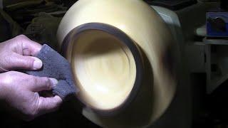 Smoothing Finish Coats - Wood Turning