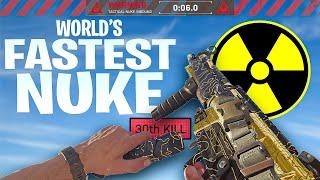 WORLD'S FASTEST NUKE in Modern Warfare