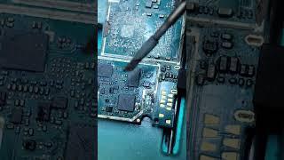 Mobile motherboard ic change  wait for end  #phone #smartphone #repair #sorts