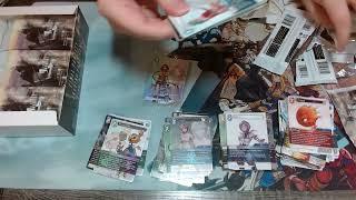 Final Fantasy TCG From Nightmares Master Case Opening Box 1 (No Audio Till End :'( )