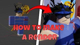 How to Download Roblox Softy Rigs & Render Your GFX in Blender! 