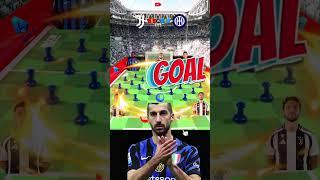 JUVENTUS vs INTER MILAN | SERIE A HIGHLIGHTS | MARBLE FOOTBALL |02/16/25| #espn #asmr