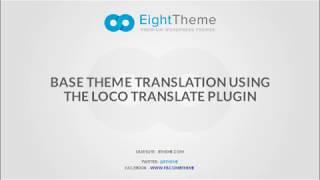 Legenda WordPress Theme – Base theme translation using the Loco Translate plugin