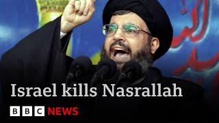 Nasrallah Assassination: How Israel tracked down and killed Hezbollah leader | BBC News