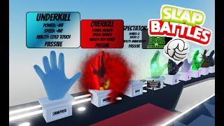 Underkill Glove Showcase | Roblox Slap Battles