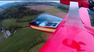 Graupner Cumulus 2800 Erstflug im Regen