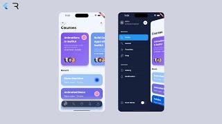 Custom Animated Sidebar/Drawer with animated icons - Flutter & Rive - Part III