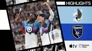 Minnesota United vs. San Jose Earthquakes | Full Match Highlights | July 20, 2024