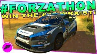 Time To Rally #FORZATHON - FORZA HORIZON 3 - win the #75 WRX STi