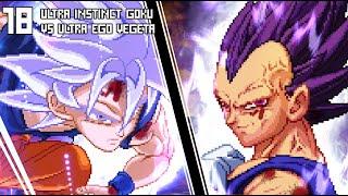 [What-If 18] Ultra Instinct Goku VS Ultra Ego Vegeta.