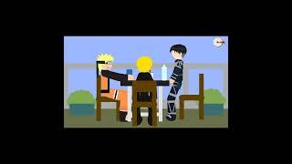 #Shorts Sanji, Naruto & Levi Finally Find Out That The Fart Perpetrator Is Goku | STICK ANIMATION