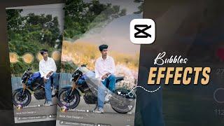 Before & after Trending ( Bubble Effects ) Reels Tutorial | Capcut