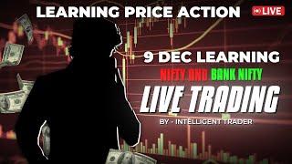 LIVE TRADING NIFTY and BANKNIFTY Option Trading | 9 December Monday | Live Scalping