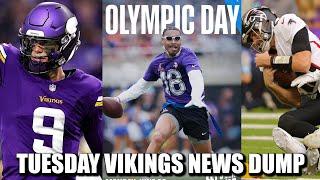 Minnesota Vikings News Dump (6.24.2025) | No Huddle, Olympic Day, QB SZN 2