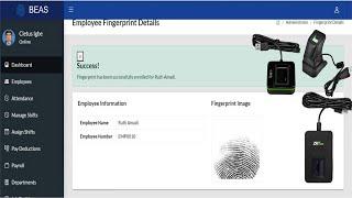 How to Implement Fingerprint Enrolment in PHP Using an API | Biometric Authentication