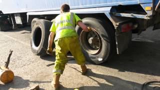 Darren Stewart quickest tyre fitter in scotland!