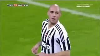 Juventus vs Napoli 1/0 Zaza esalta Zuliani