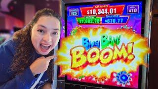 We are BACK to BANG, BAM, BOOM this Slot Machine!