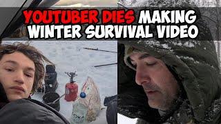 Youtuber Dies Making Winter Survival Video