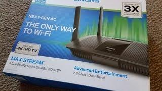 Linksys EA8500 AC2600 Router Unboxing and Review