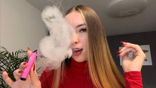 ASMR | VAPE WITH ME  (close-up whispering, tapping, mouth sounds) german/deutsch